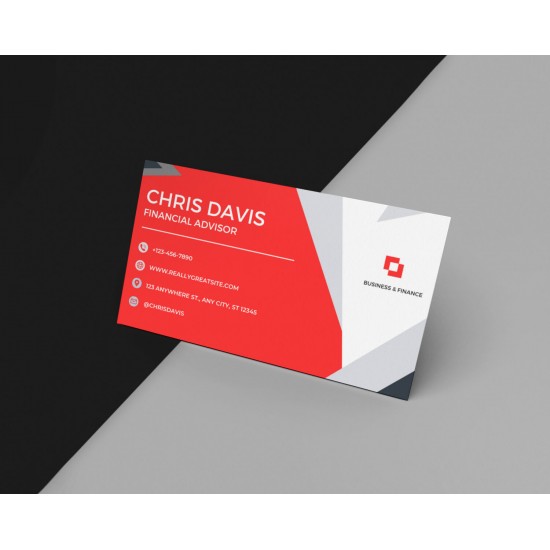 Square Business Cards on Thick 16 Point Stock (4-6 days)