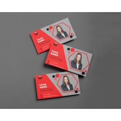 Raised Foil Suede Business cards