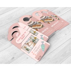 4 x 9 Door Hanger (12pt Glossy Card Stock)