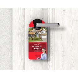 4 x 9 Door Hanger (12pt Glossy Card Stock)