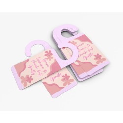 4 x 9 Door Hanger (12pt Glossy Card Stock)