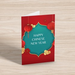 RUSH Greeting Card on 12pt Cardstock (Folds to 5x7)