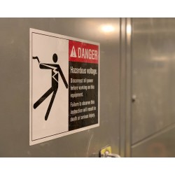 Liability and Warning Poster